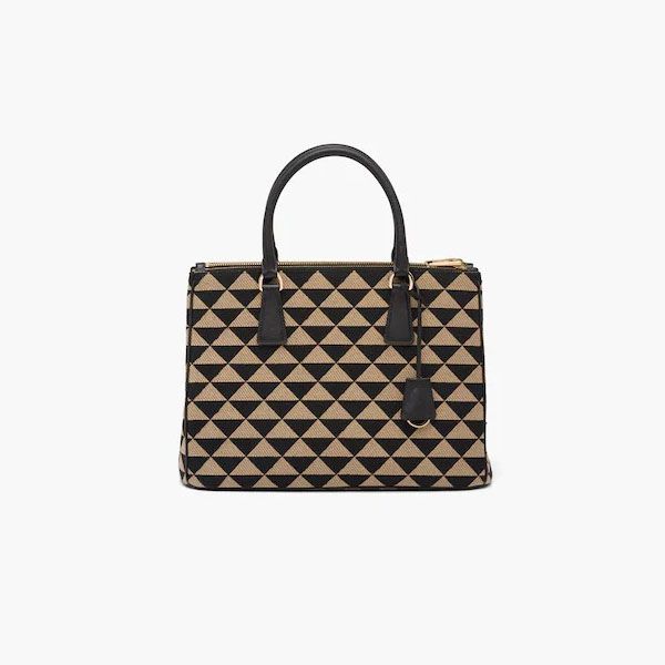 プラダ 偽物 ガレリア ジャカードファブリック ミディアムバッグ 1BA2742FKLF0Y30VDOO